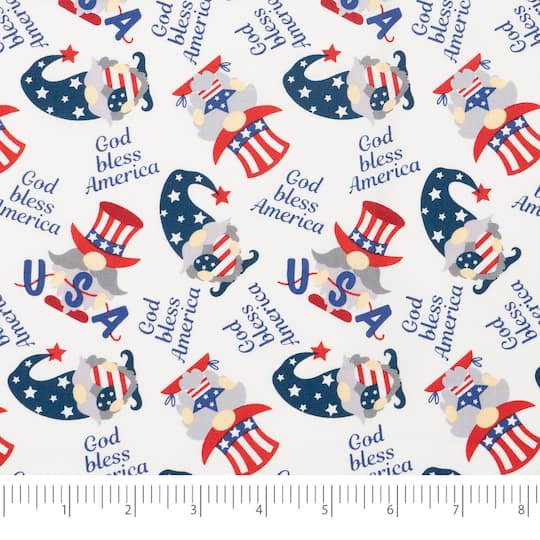 SINGER Stars & Gnomes Printed Cotton Fabric Bundle